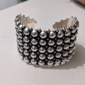 Sterling silver cuff bracelet